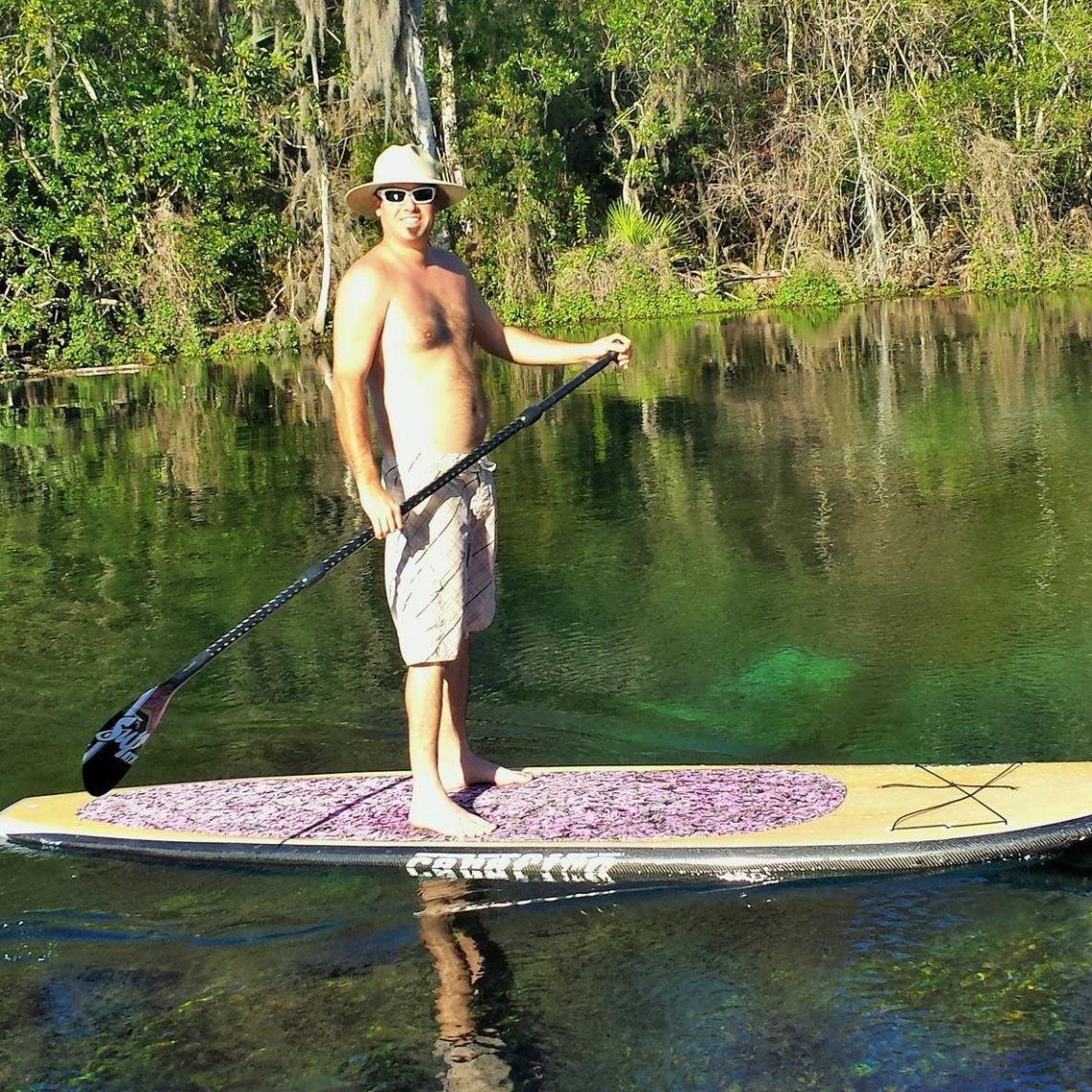 guy on a Stand Up Paddleboard